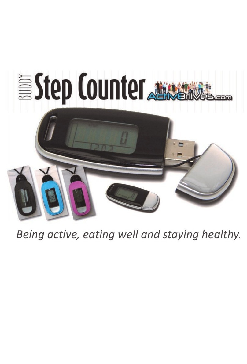 Activ8rlives Buddy step counter user manual