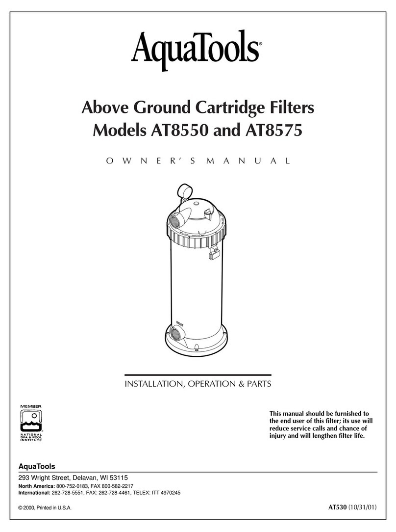 AquaTools AT8550 owner's manual