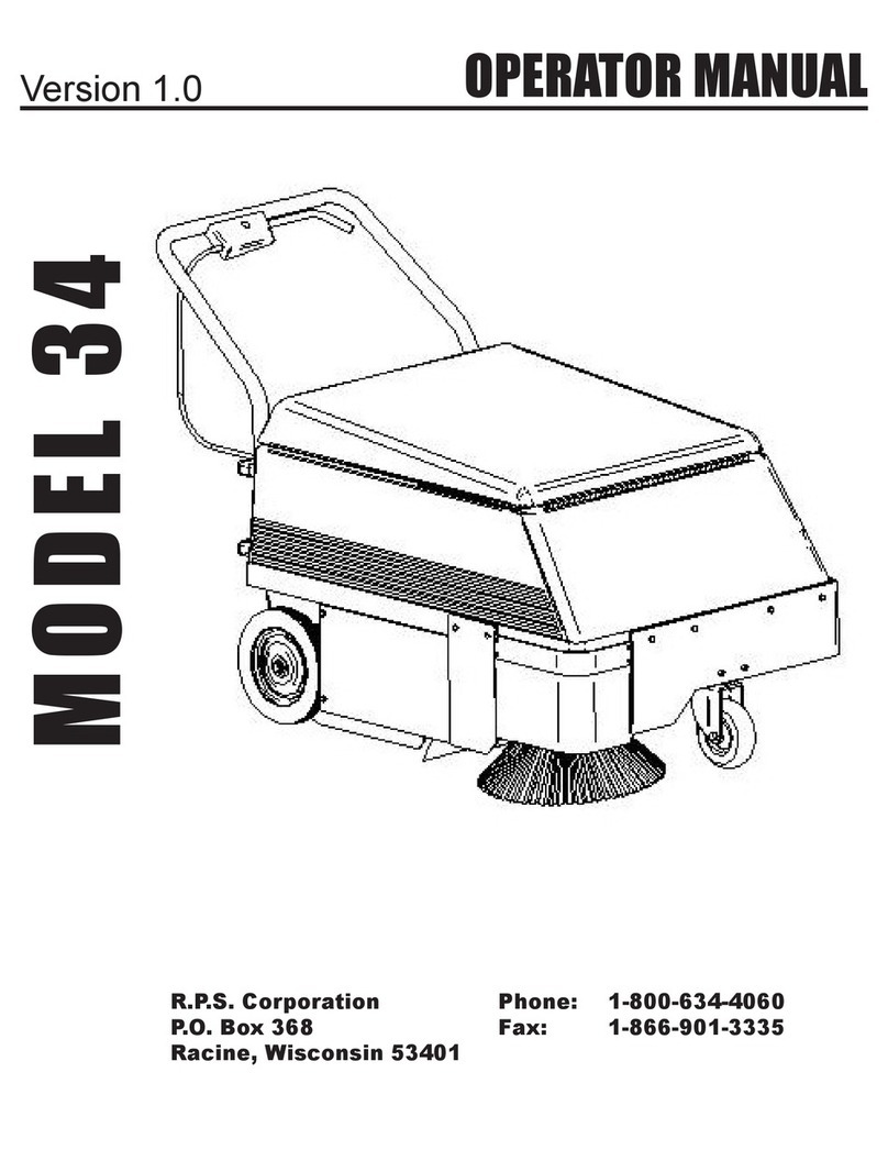 R.P.S. Corporation 34 Operator's manual