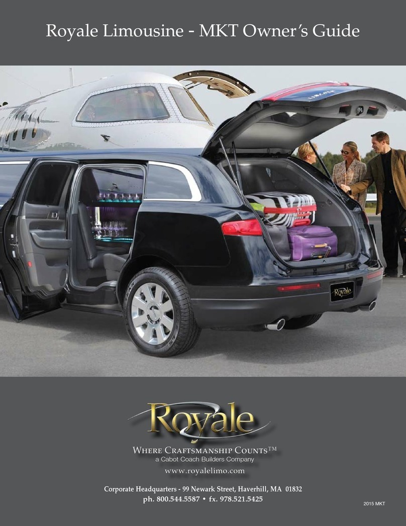 Royale Limousine MKT owner's guide