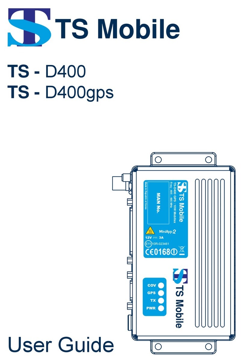 TS Mobile TS-D400 User manual