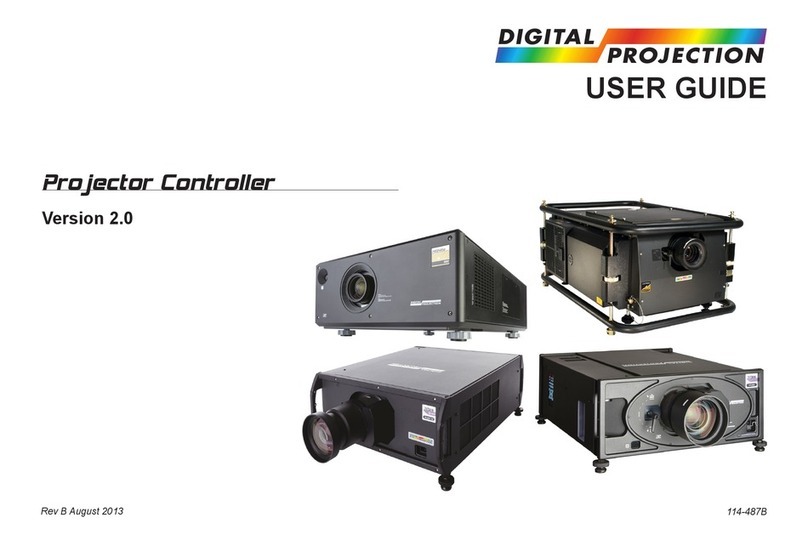 Digital Projection Projector Controller User manual