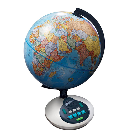 GeoSafari Talking Globe Instruction guide