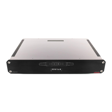 Roksan Audio Caspian DX2 user manual