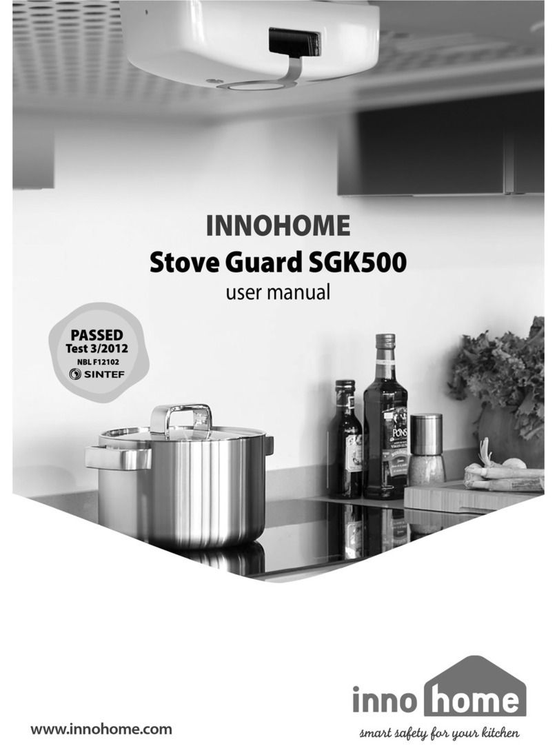 Innohome Stove Guard SGK500 user manual