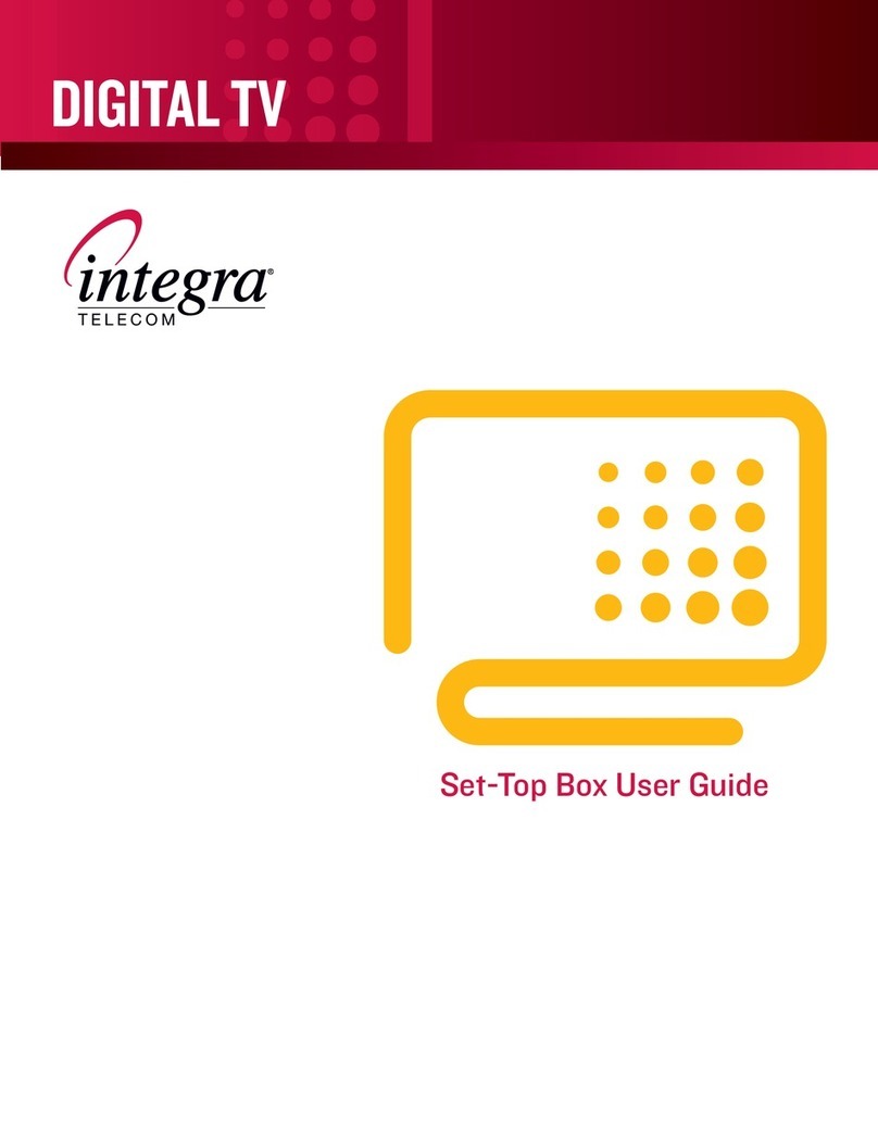Integra Set-Top Box user guide