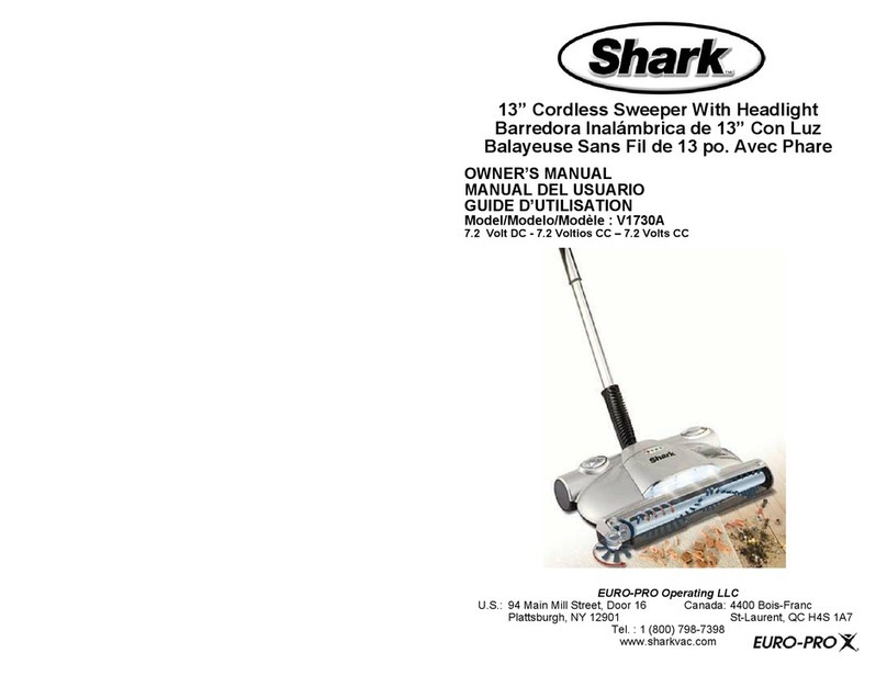 Shark V1730A owner's manual