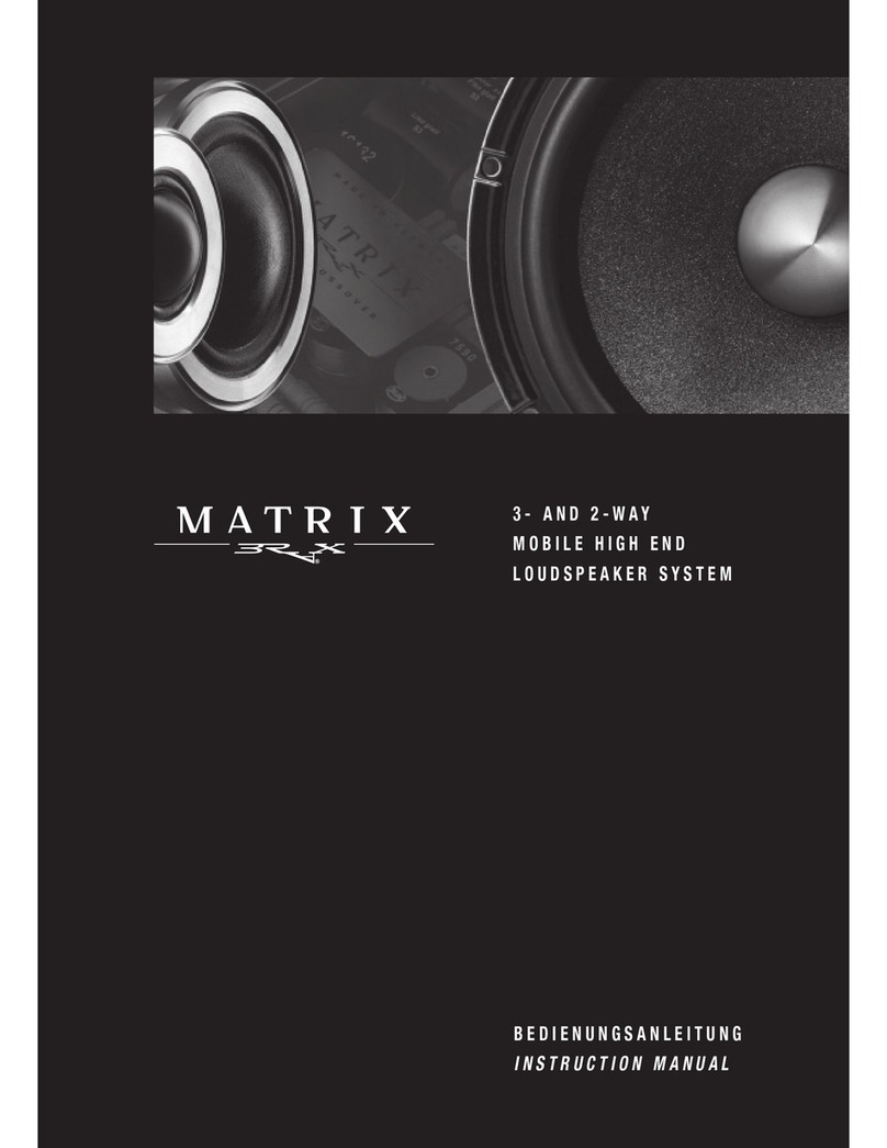 BRAX Matrix M2CPP instruction manual