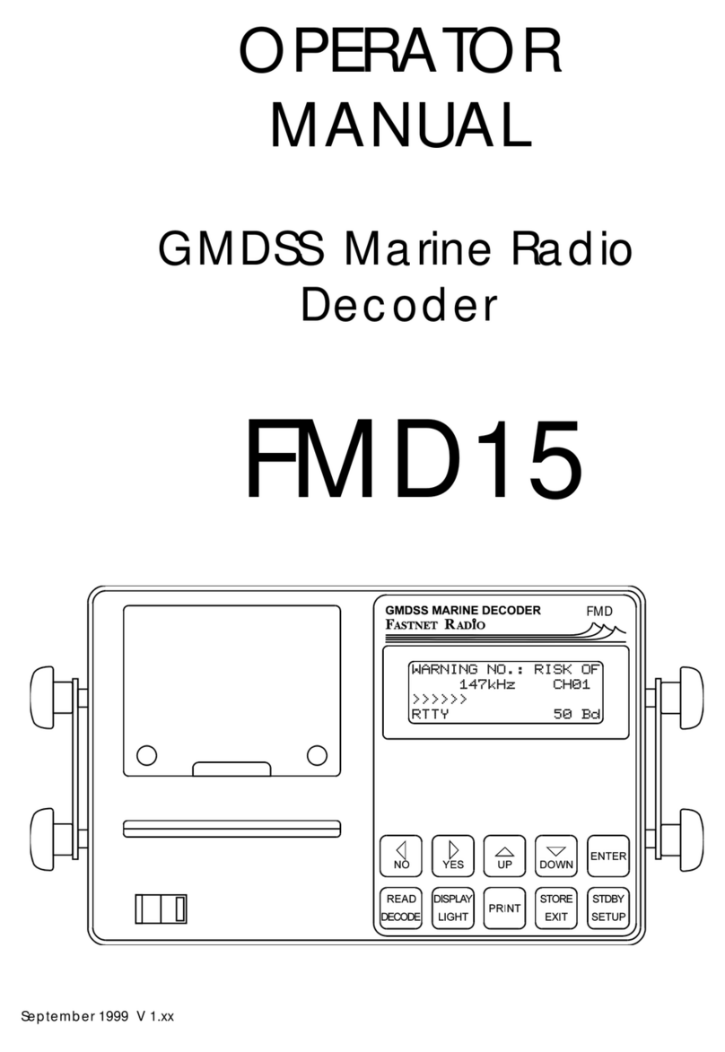 Fastnet Radio FMD15 Operator's manual