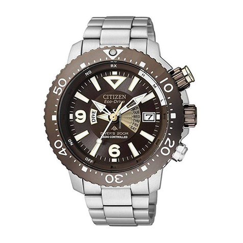 Citizen H162 User manual