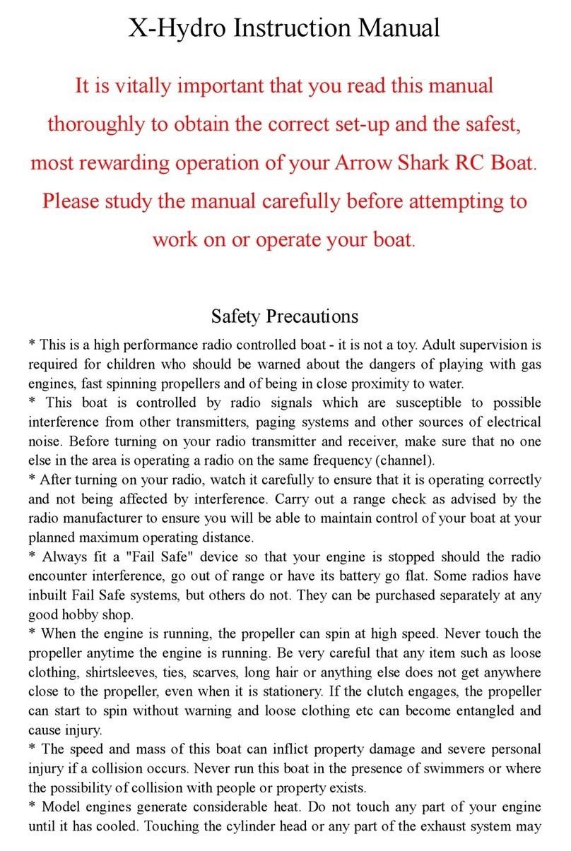 Arrow Shark X-Hydro instruction manual