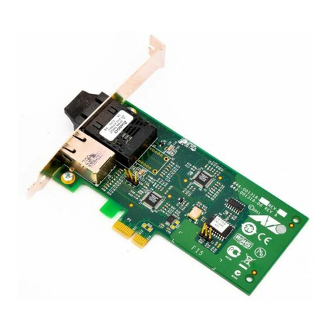 Allied Telesis AT-MC102XLPCI installation guide
