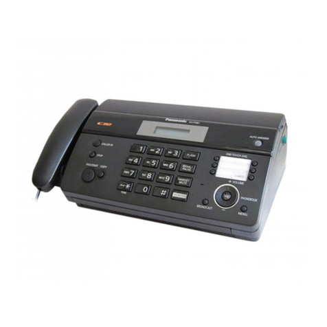 Panasonic KX-FT981CX-B Service manual
