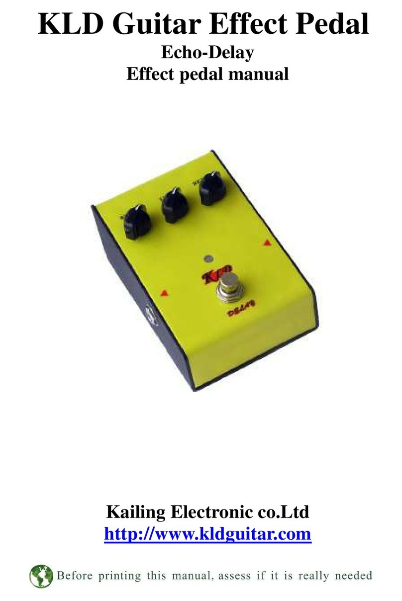 KLD Echo-Delay manual