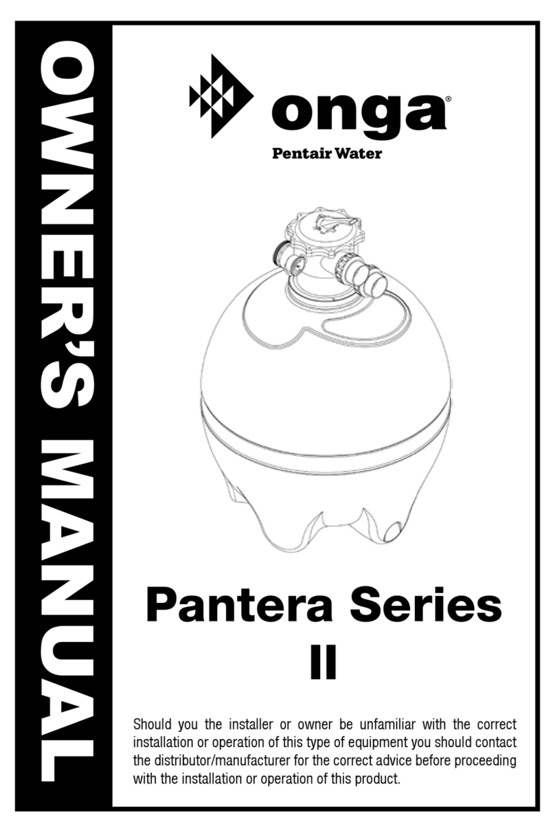 onga Pantera II Series User manual