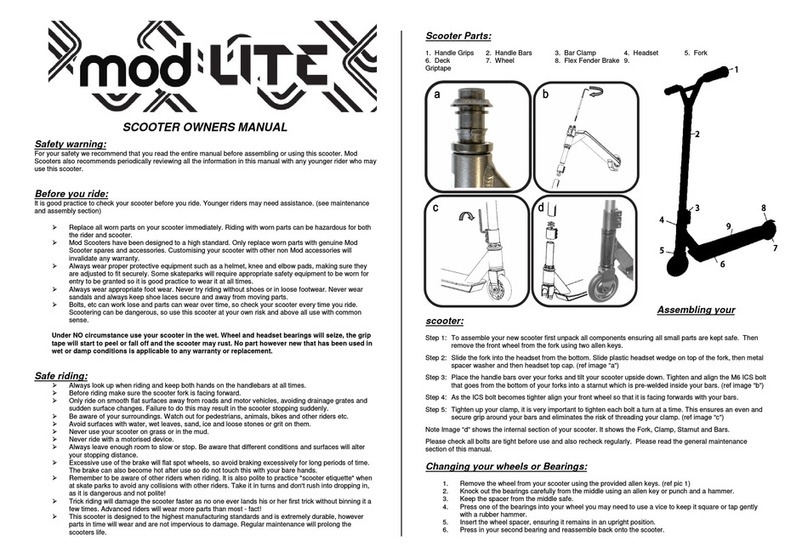 Mod Lite User manual