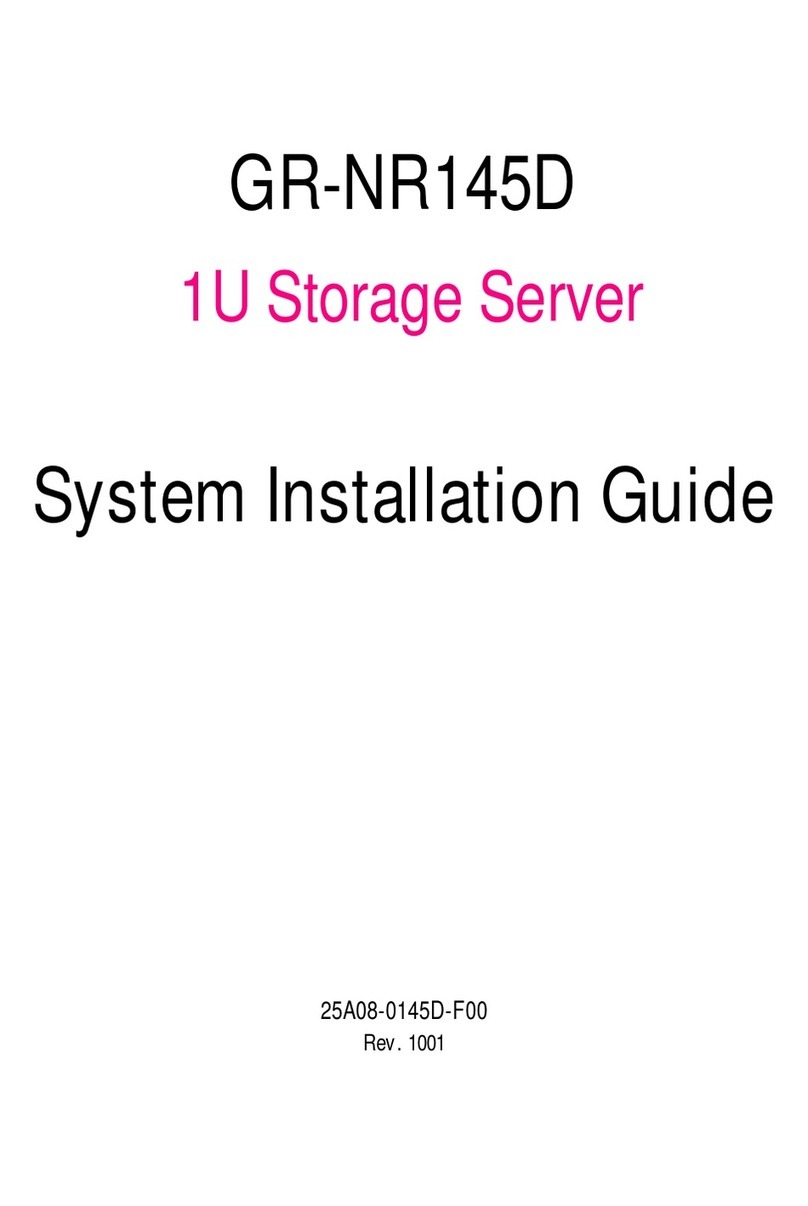 Gigabyte GR-NR145D System installation guide