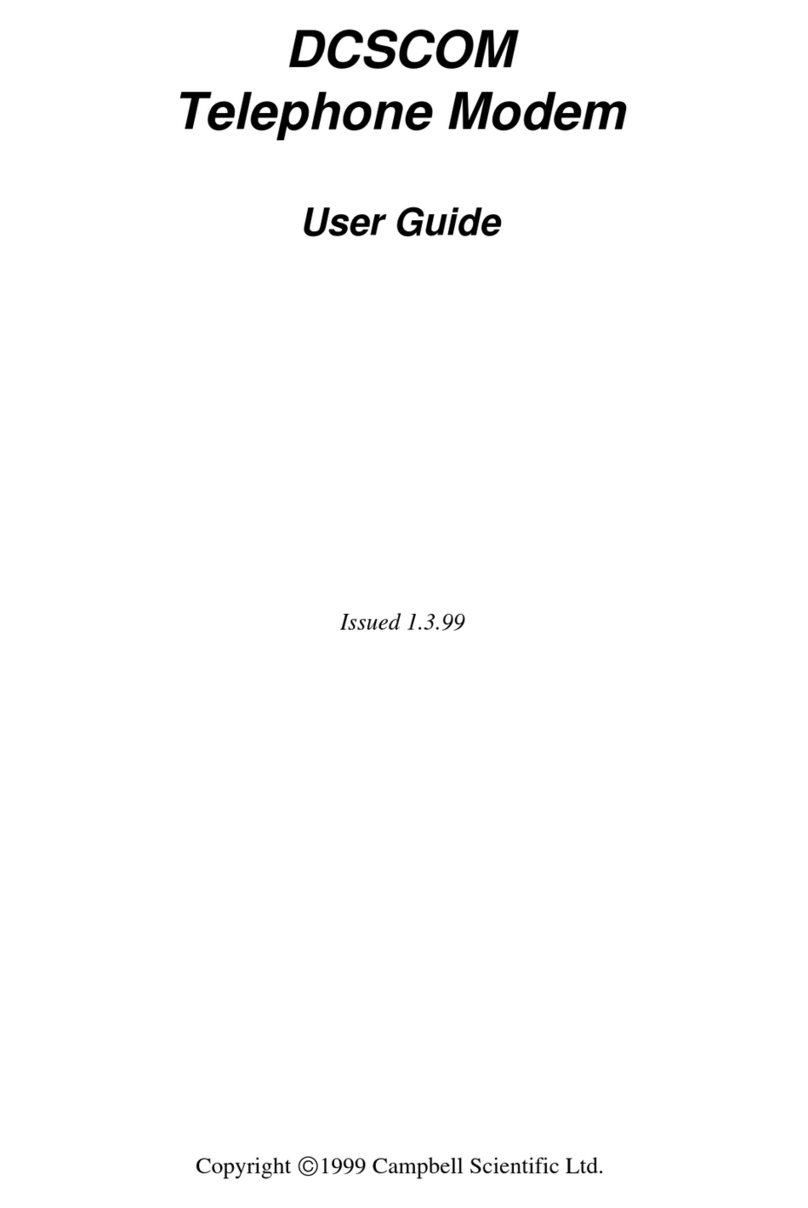 Campbell DCSCOM User manual