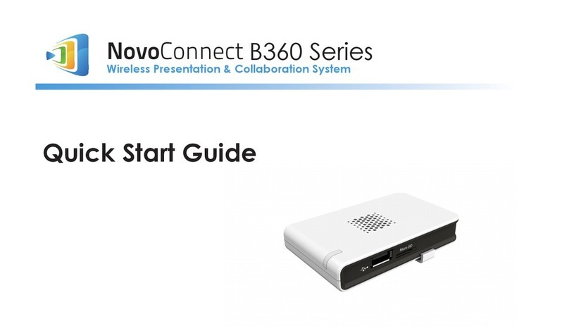 NovoConnect B360 Series quick start guide