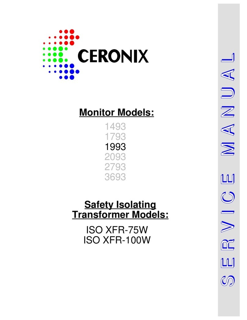 Ceronix 1493 User manual