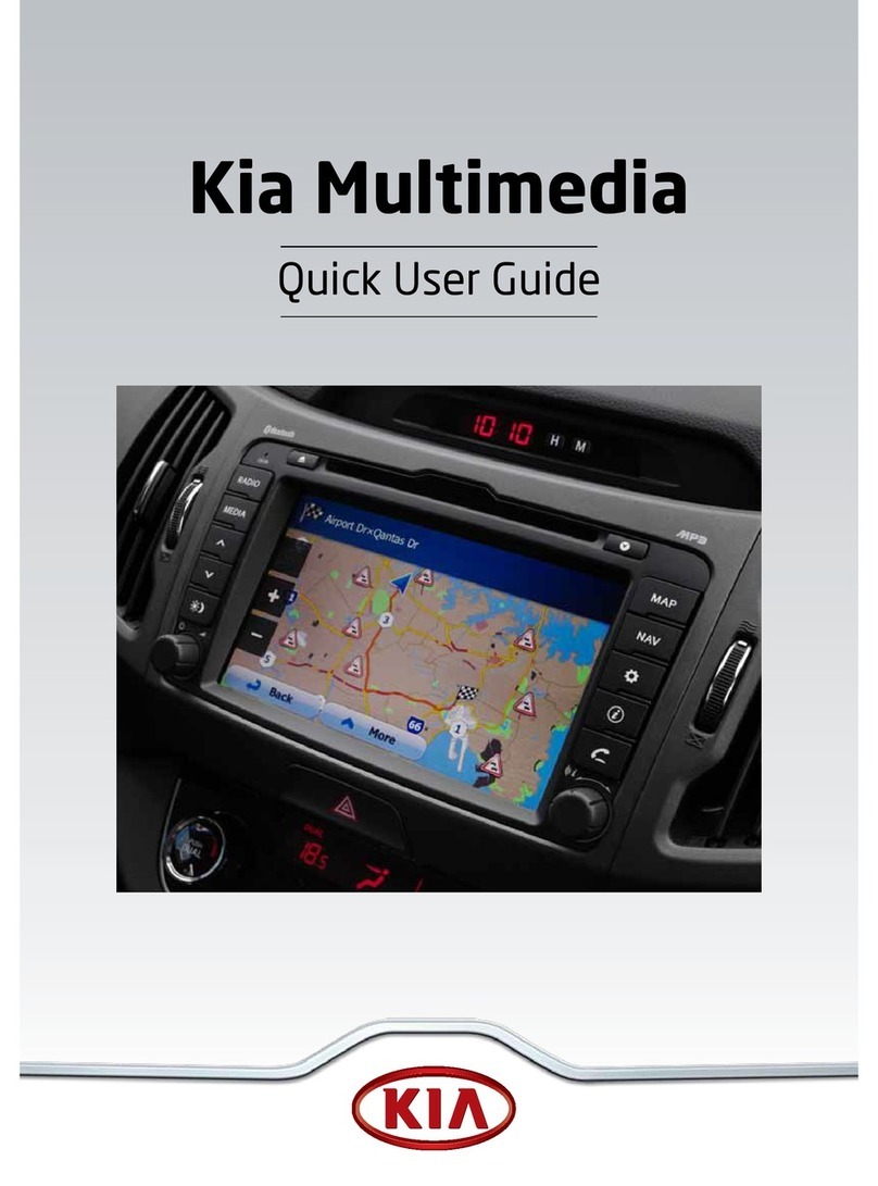 Kia Multimedia Quick user guide