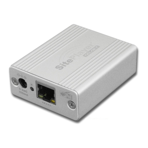 Net Media SitePlayer Telnet Series user manual