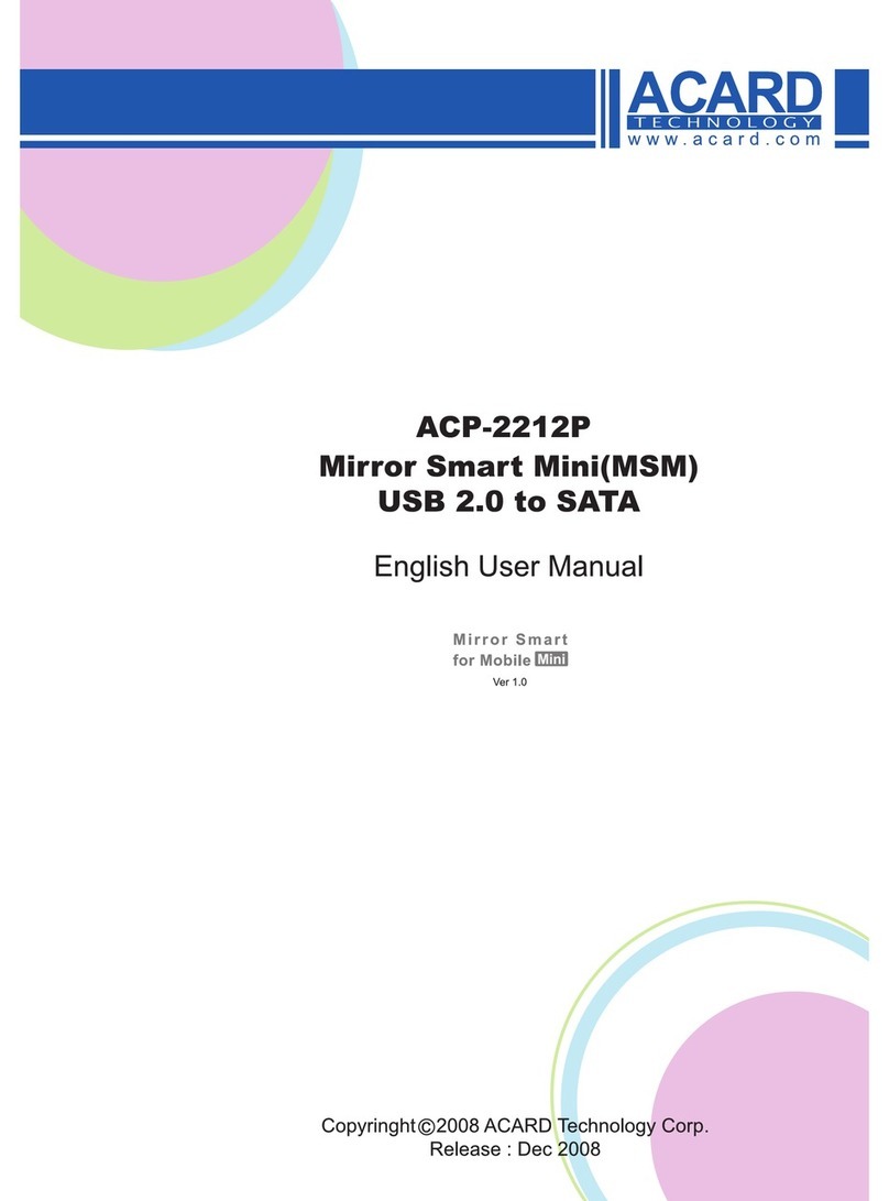 Acard ACP-2212P User manual