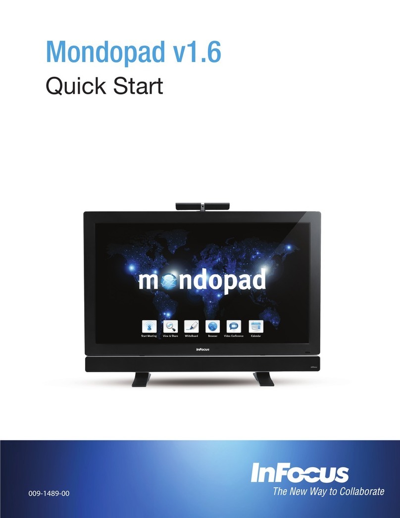 InFocus Mondopad v1.6 User manual