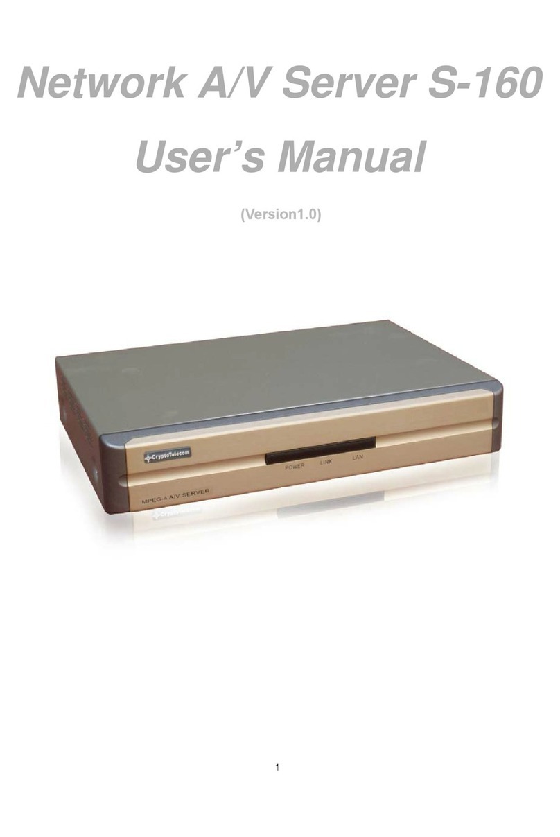 CryptoTelecom S-160 user manual