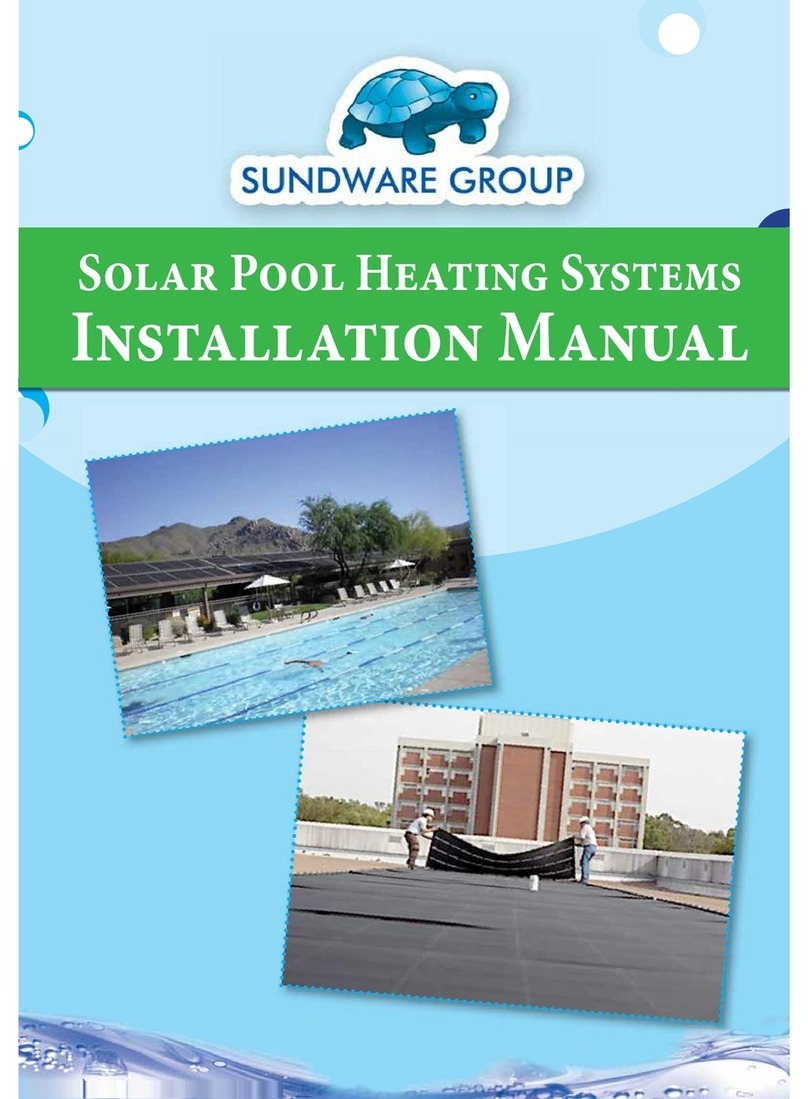 Sundware Solar Pool System installation manual