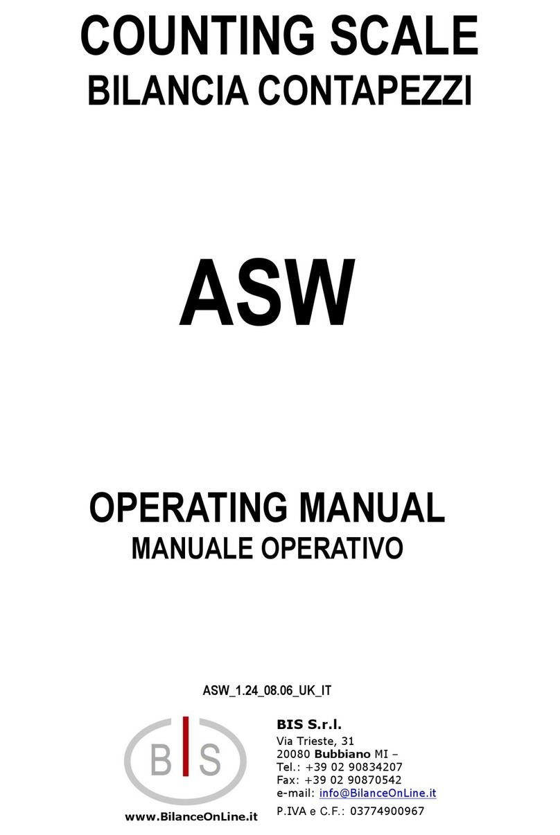 BIS ASW operating manual