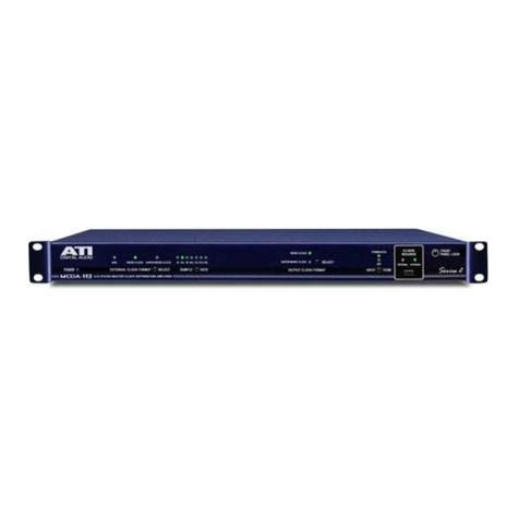 ATI Technologies MCDA-112 Operating instructions