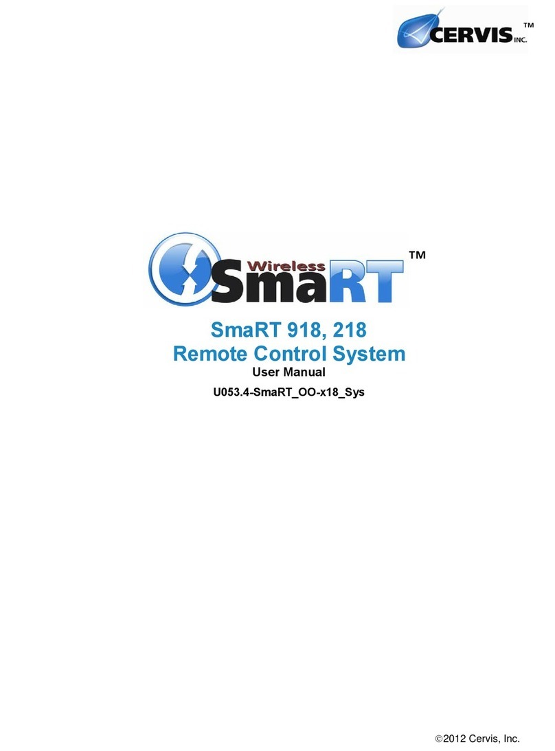 Cervis SmaRT 218 user manual