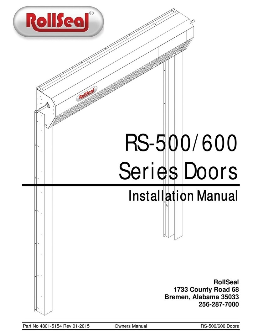 RollSeal RS-500 Series User manual