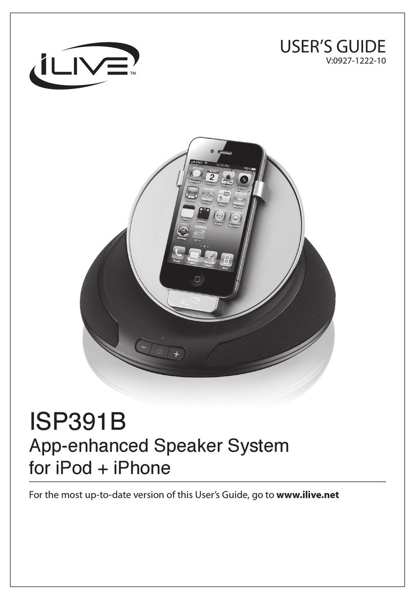 iLive ISP391B User manual