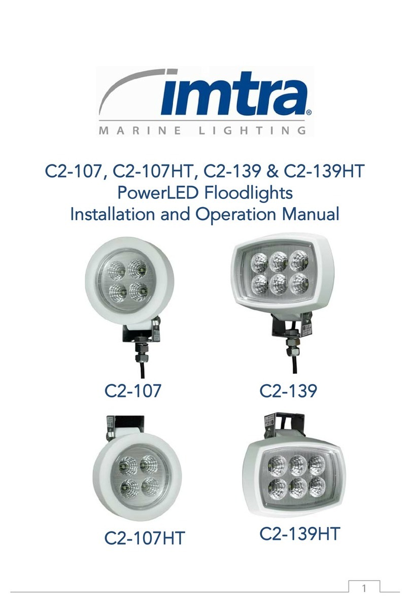 Imtra C2-107 Installation and operation manual