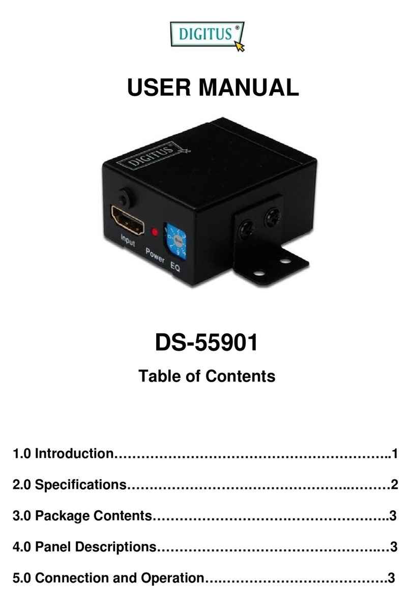 Digitus DS-55901 user manual