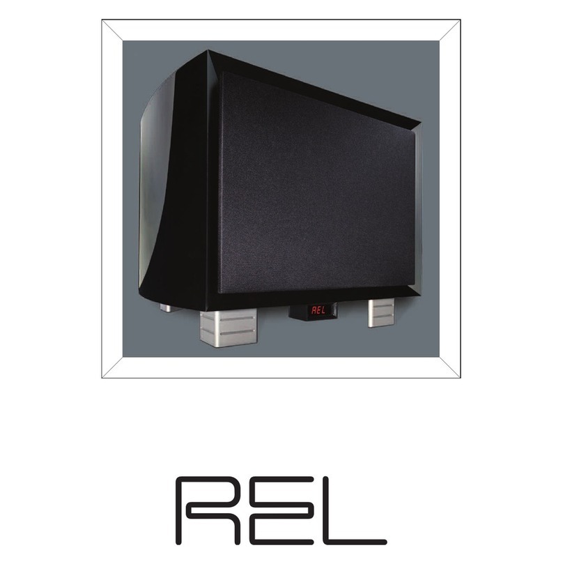 REL Acoustics Gibraltar Series operating instructions