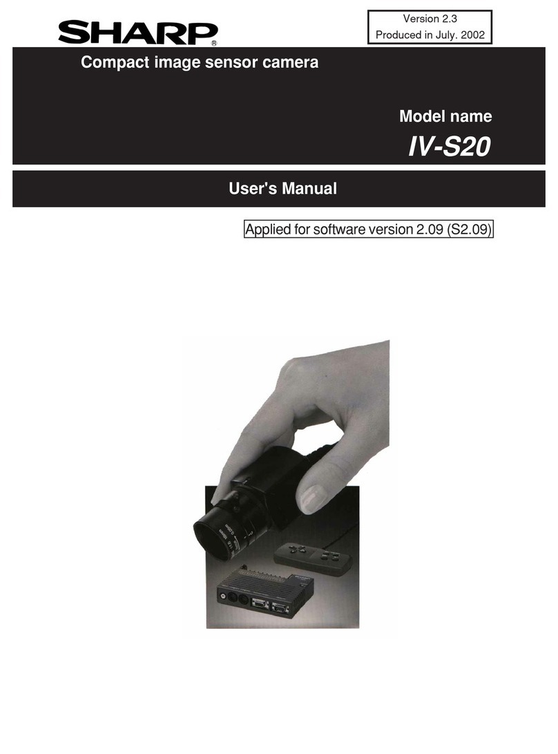 Sharp IV-S20 User manual