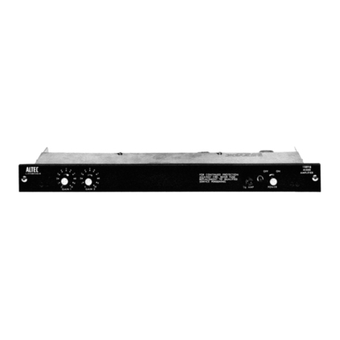 Altec Lansing 1589B User manual Altec Lansing 1589B User manual