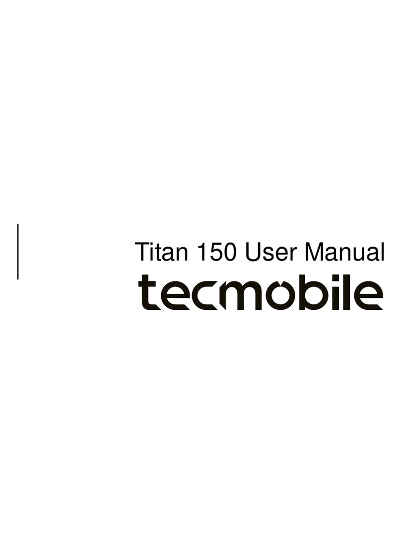 Tecmobile Titan 150 User manual Tecmobile Titan 150 User manual