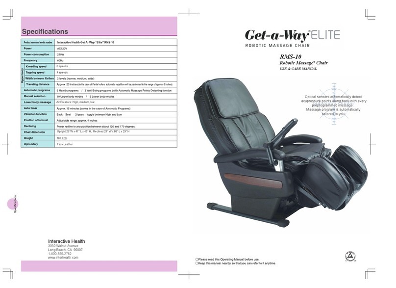 Get-a-Way RMS-10 Elite Use & care manual