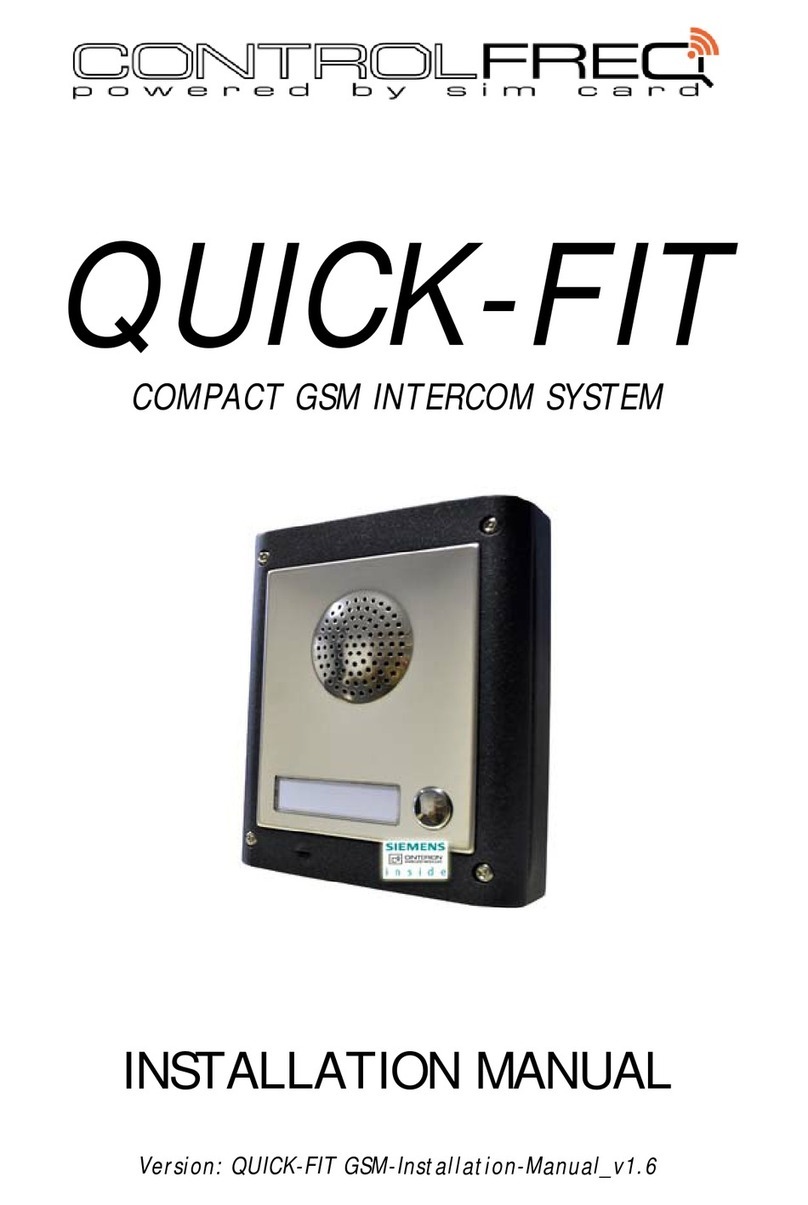 ControlFreq QUICK-FIT installation manual