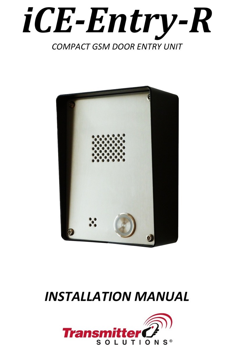Transmitter Solutions iCE--Entry--R User manual