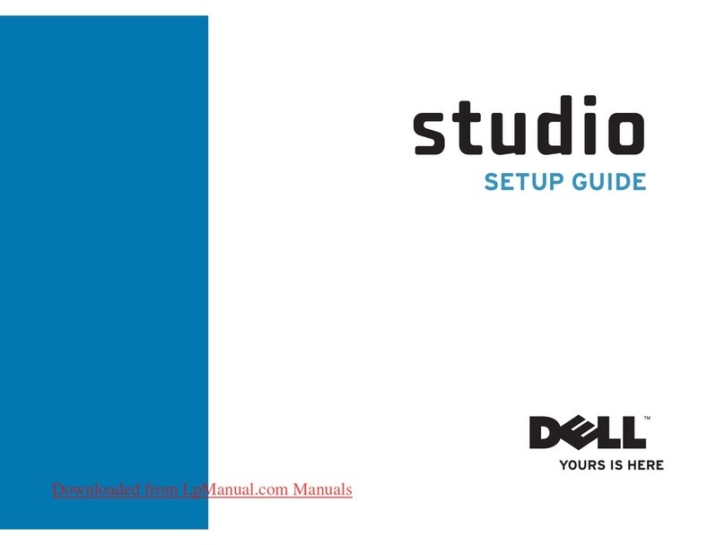 Dell Studio P02E User manual