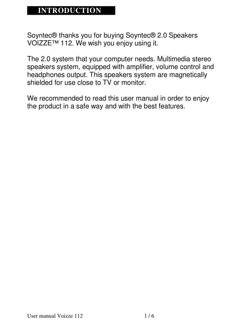 Soyntec Voizze 112 User manual