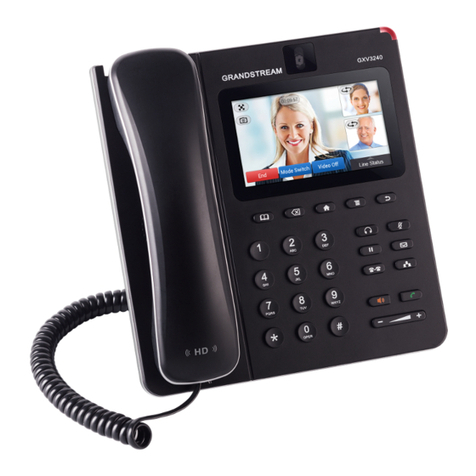 Grandstream Networks GXV3240 User manual