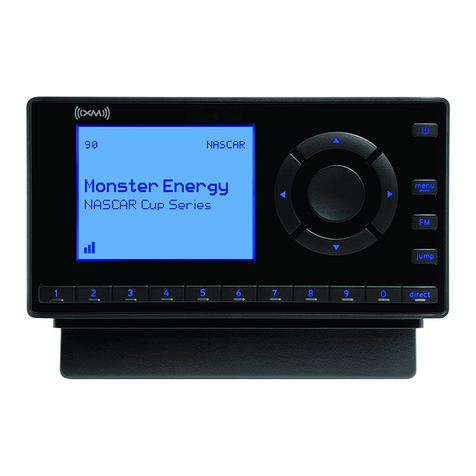 Sirius XM RAdio XM onyX quick start guide