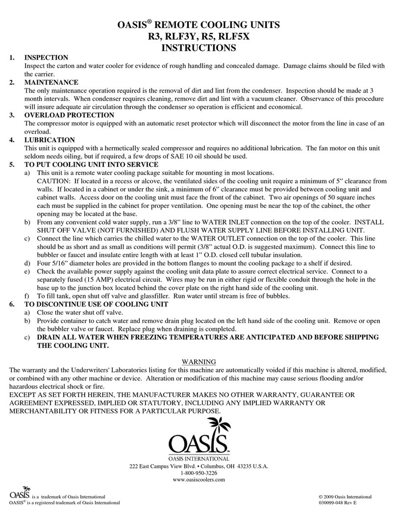 Oasis R3 User manual