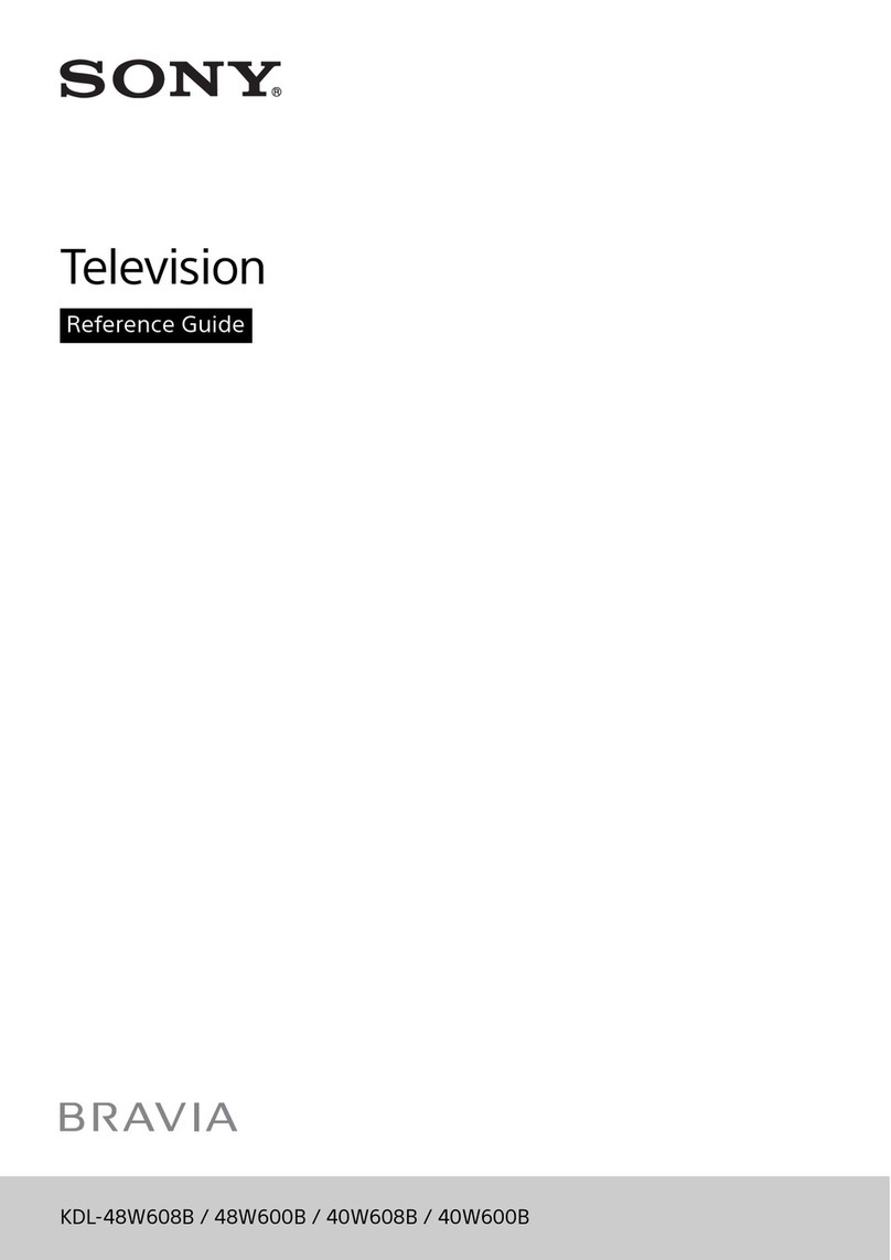 Sony BRAVIA User manual